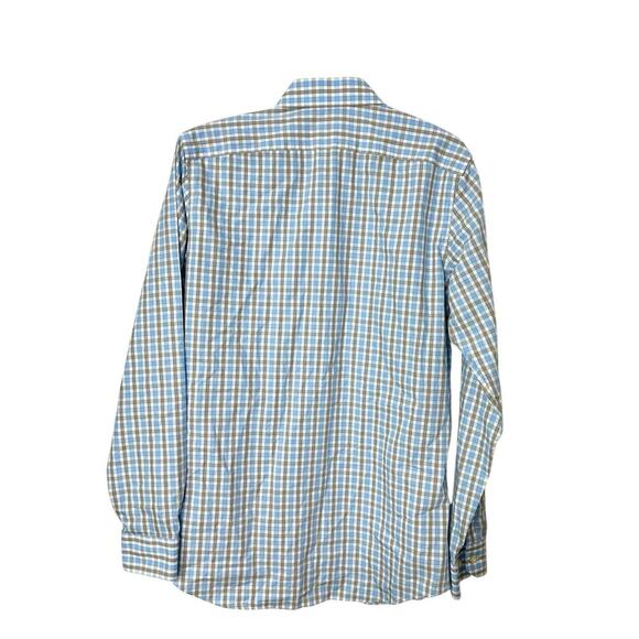 Banana Republic Men’s SLIM-FIT DRESS SHIRT Size Medium Tall Color Skyline Blue - Picture 3 of 12